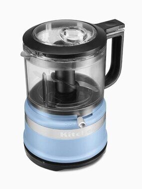 new in box BLUE VELVET KitchenAid 3.5-Cup Food Chopper ( Processor ) KFC3516VB